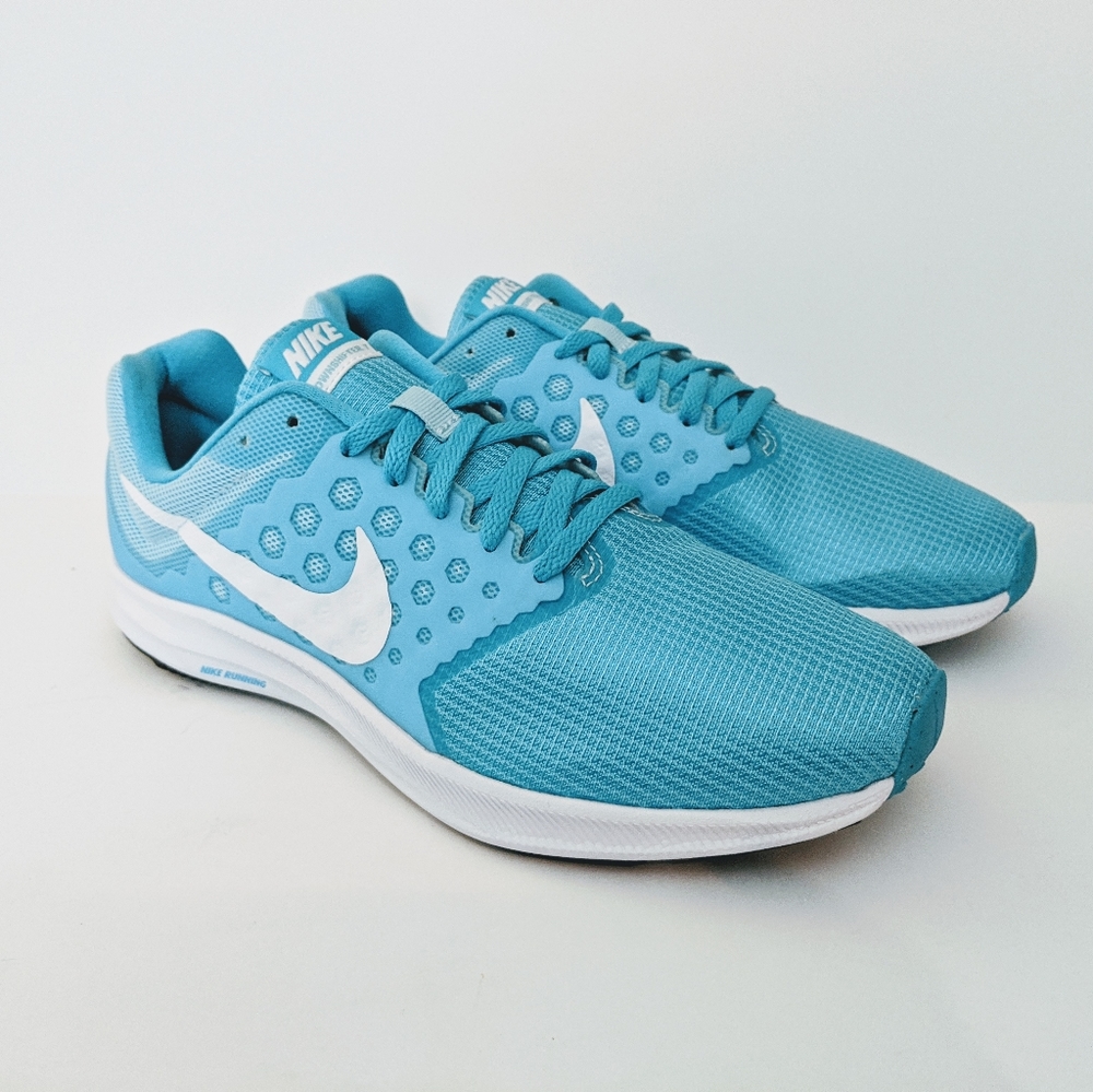 Nike Downshifter 7 Running Shoes Size 9 Baby Blue